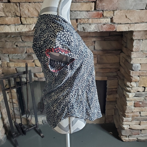 Rag & Bone Floral Silk Top SZ XS - Picture 2 of 7